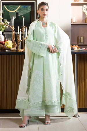 Zellbury Unstitched 3 Piece Chikankari Cotton Vol-04 Collection'2025-WUC-0070