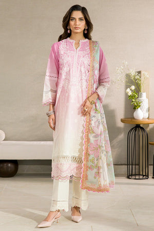 Zellbury Unstitched 3 Piece Chikankari Cotton Vol-04 Collection'2025-WUC-0083