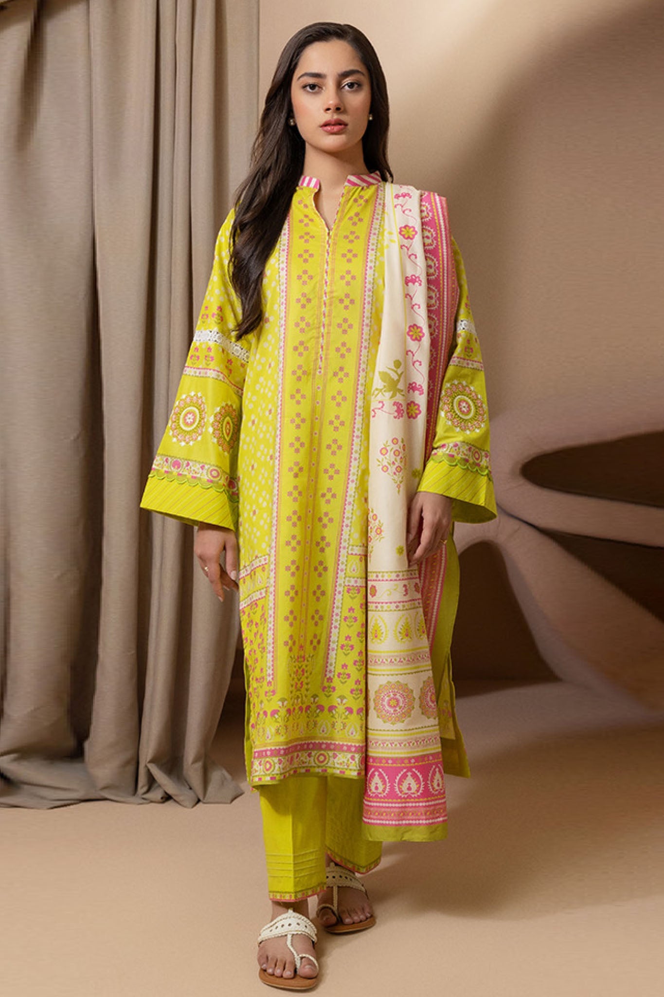 Zellbury Unstitched 3 Piece Summer Lawn Vol-03 Collection'2025-WUS-0208