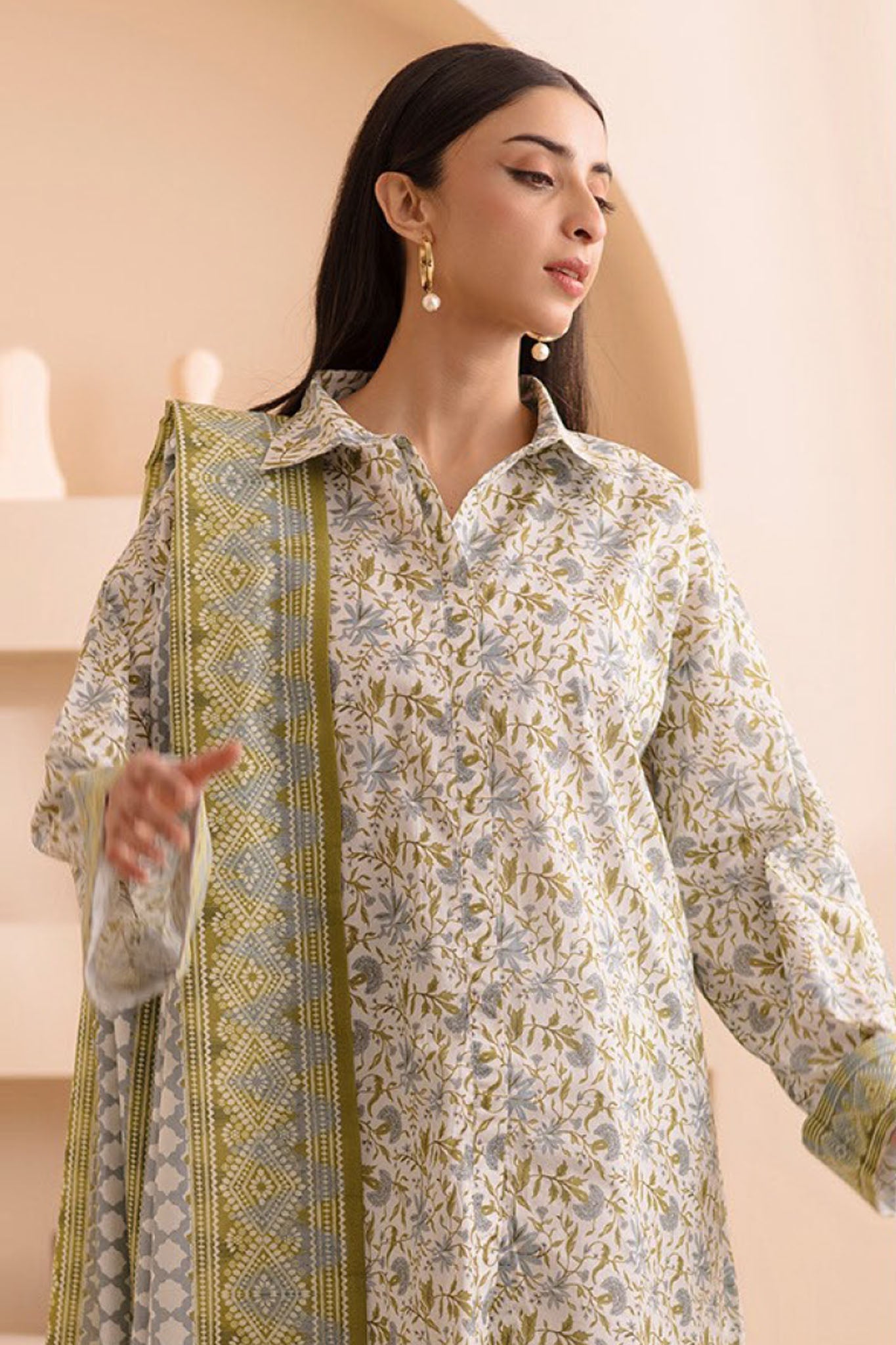 Zellbury Unstitched 2 Piece Lawn Vol-04 Collection'2025-WUS-0222