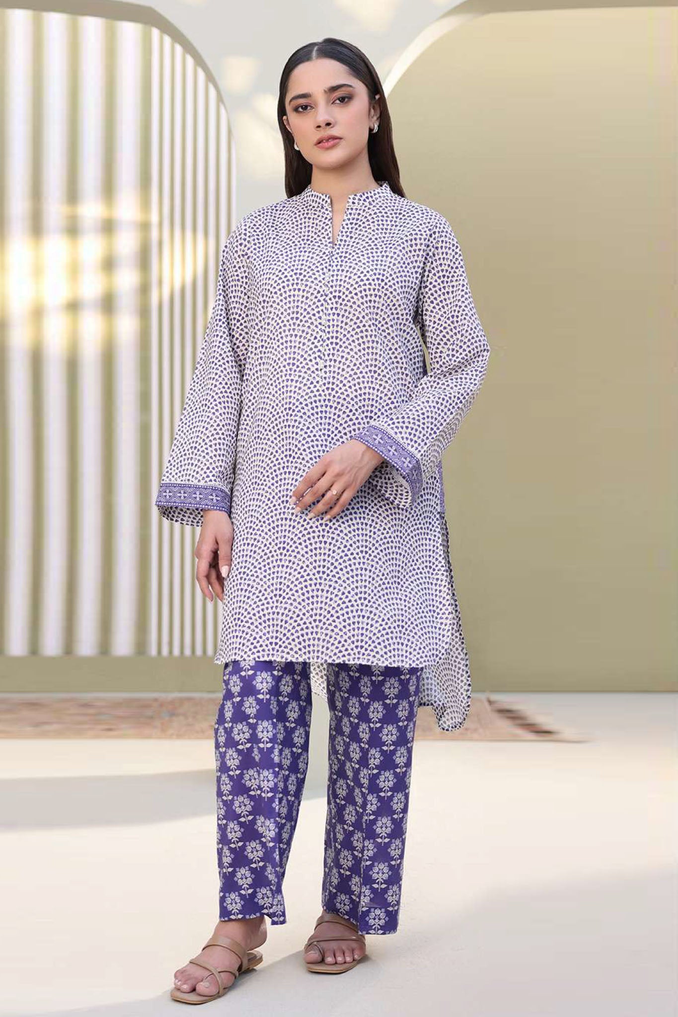 Zellbury Unstitched 2 Piece Lawn Vol-06 Collection'2025-WUS-0373