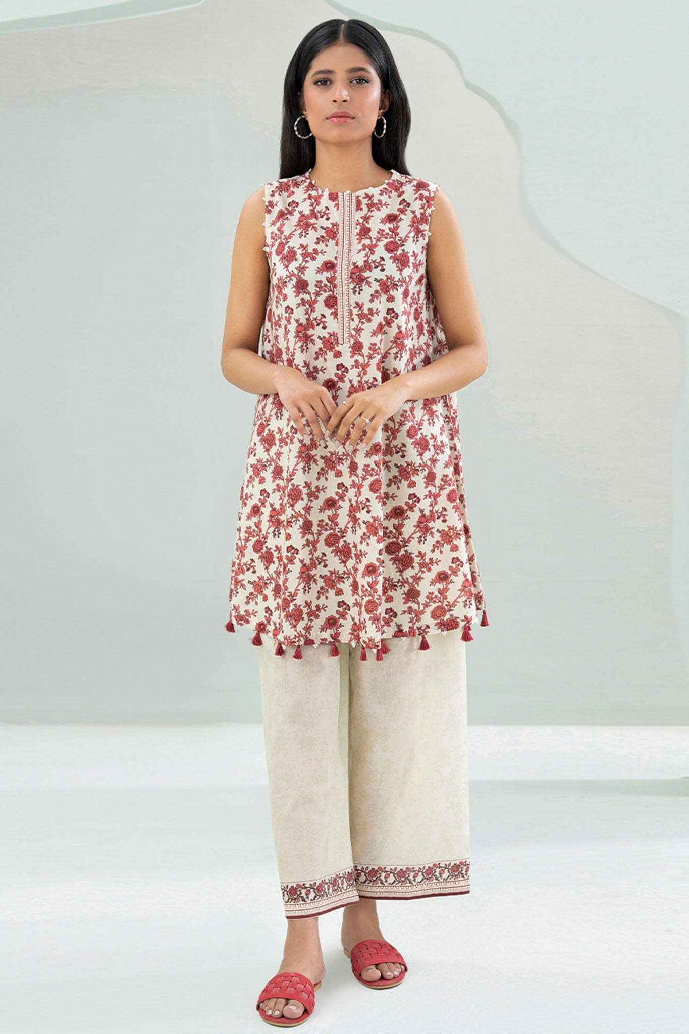 Zellbury Unstitched 2 Piece Lawn Suit-WUS-20482