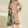 Zellbury Unstitched 3 Piece Digital Printed Lawn Suit-WUS26X30536