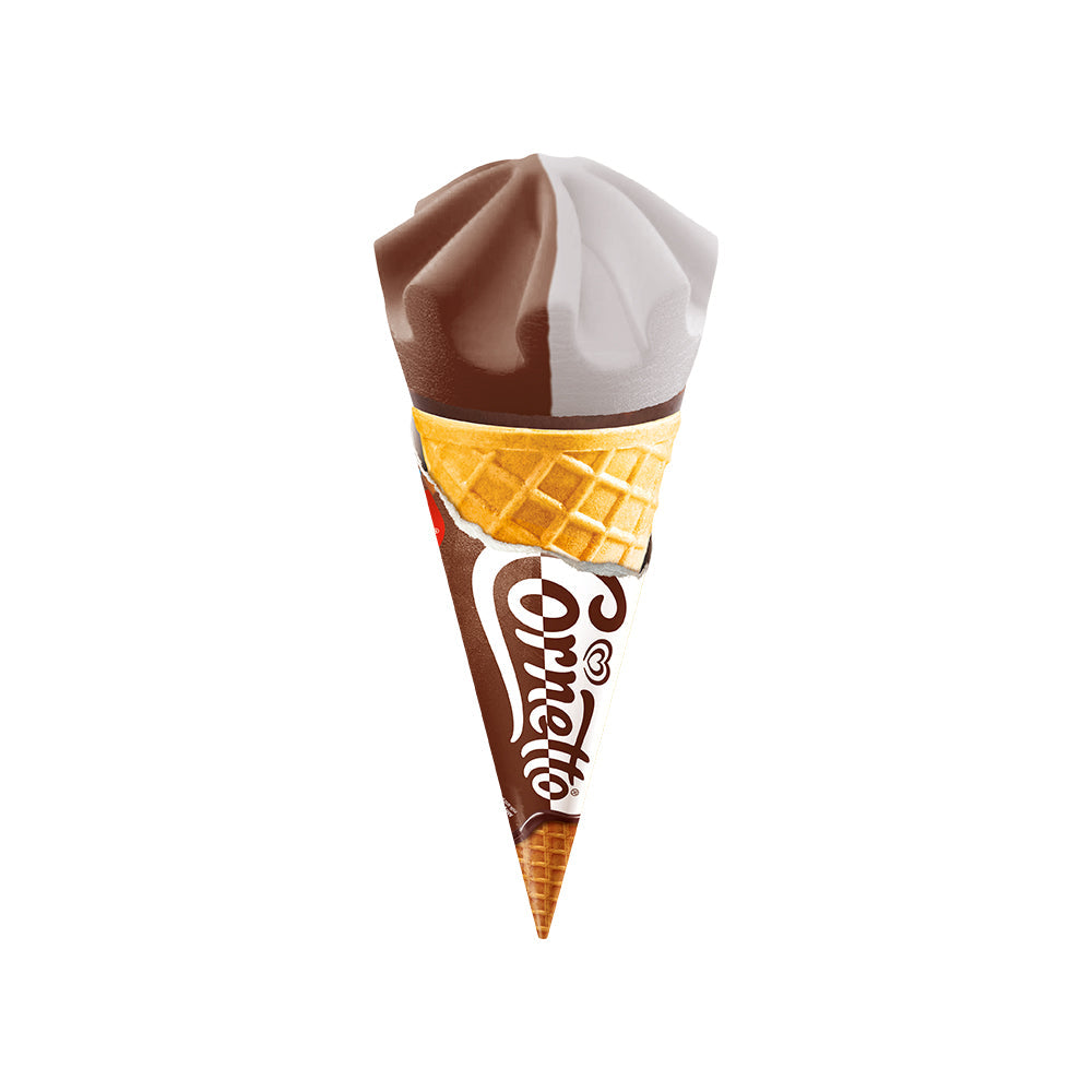 Walls Pop Cone Chocolate Vanilla Cornetto 100ml - Snapcart.pk
