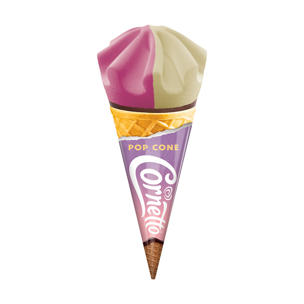 Walls Pop Cone Strawberry Vanilla - Snapcart.pk