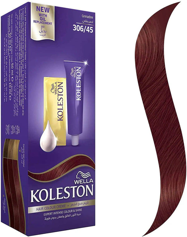 Wella Koleston -  Semi Kits 306 45 Red Passion Apdem - My Store