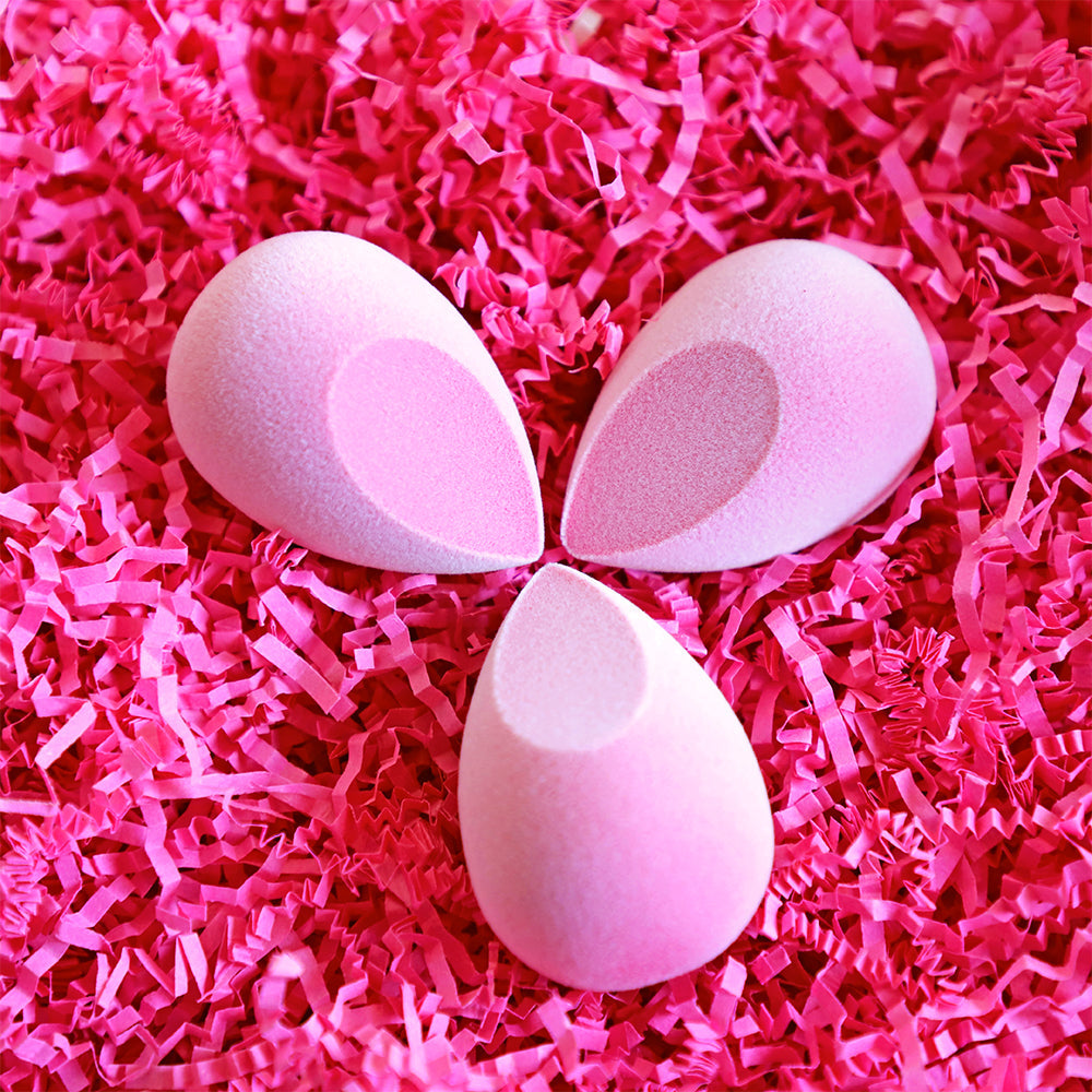 Rude Cosmetics - What A Softy Microfiber Waterdrop Cut Beauty Sponge