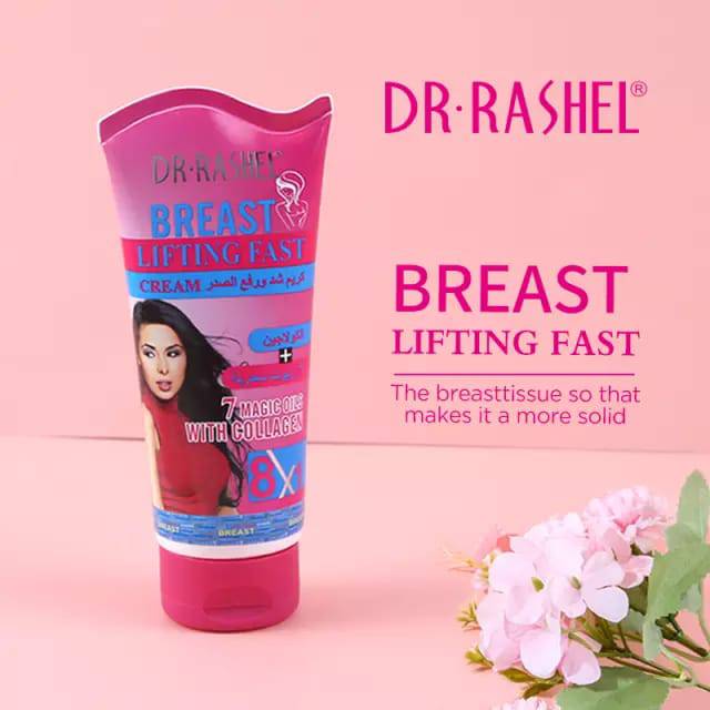 Dr.Rashel 8 In 1 Breast Lifting Fast Cream 7 Magic Oils With Collagen - 150Gms - My Store
