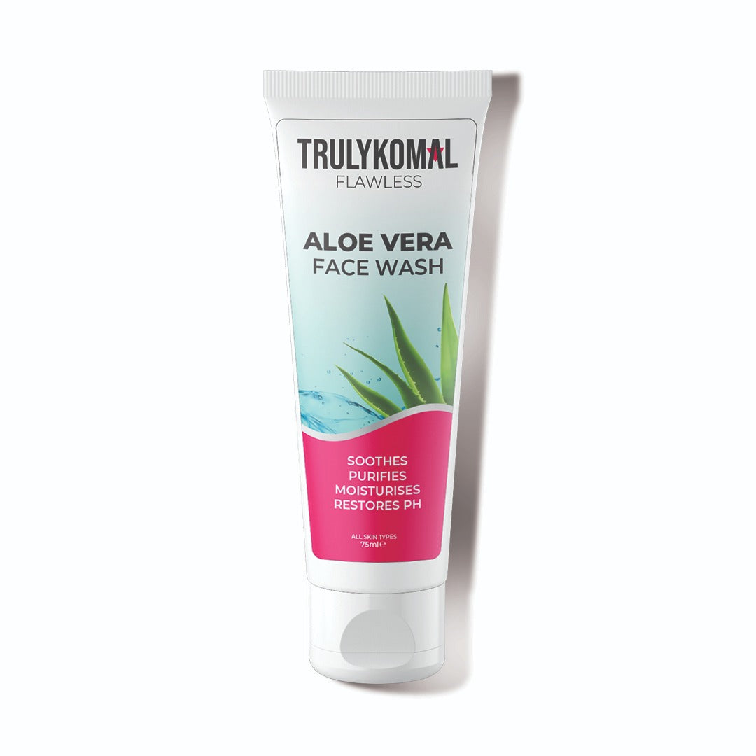 Truly Komal Aloe Vera Facewash - 75Ml