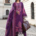 Maria b Unstitched   Linen | Purple DL-1108