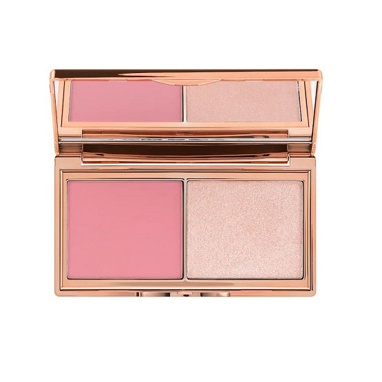 Charlotte Tilbury Hollywood Blush & Glow Glide Palette Fair Medium Pale Moyen