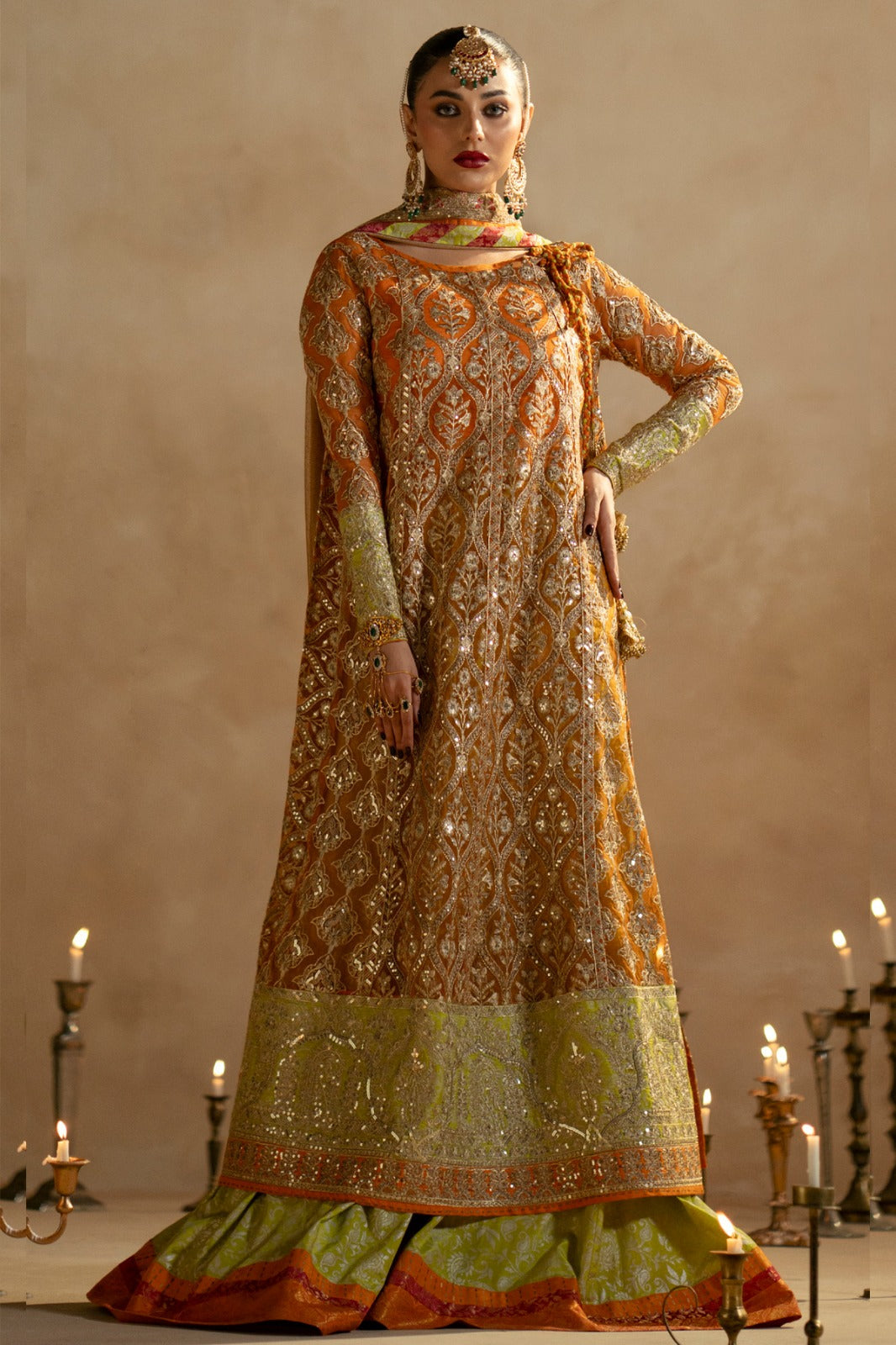 Maryam n maria Luxury Formal Citrine