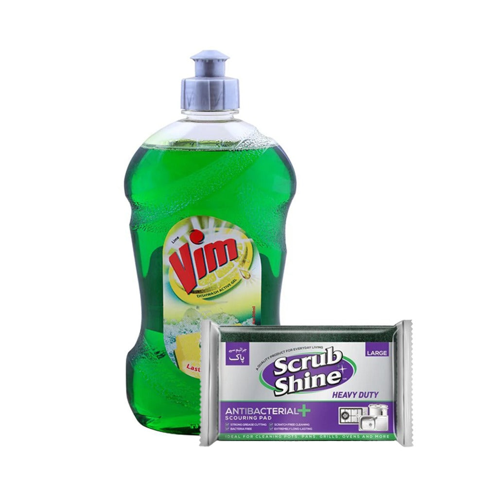 Vim 2 X Green Gel Promo Pack 500ml - Snapcart.pk