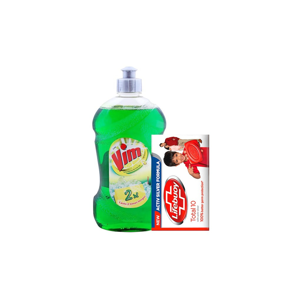 Vim Dishwash Active Gel Promo Pack 250ml - Snapcart.pk