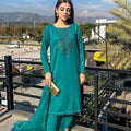 Zaman By MNM Stitched 3 Piece Winter Collection'2024-Jade