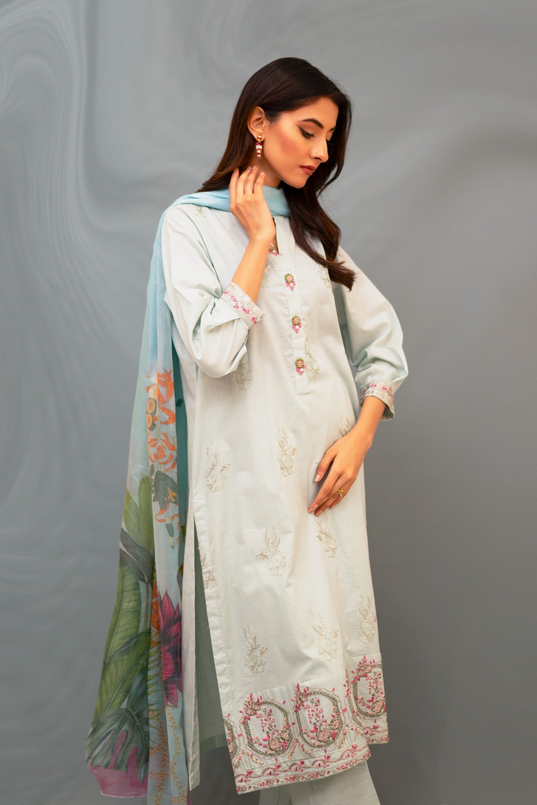 Sonrisa Titli Blue 3pc