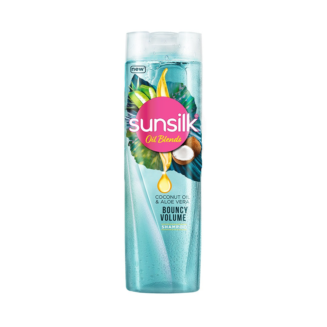 Sunsilk - Oil Blends Coconut Oil & Aloe Vera Shampoo - 380Ml