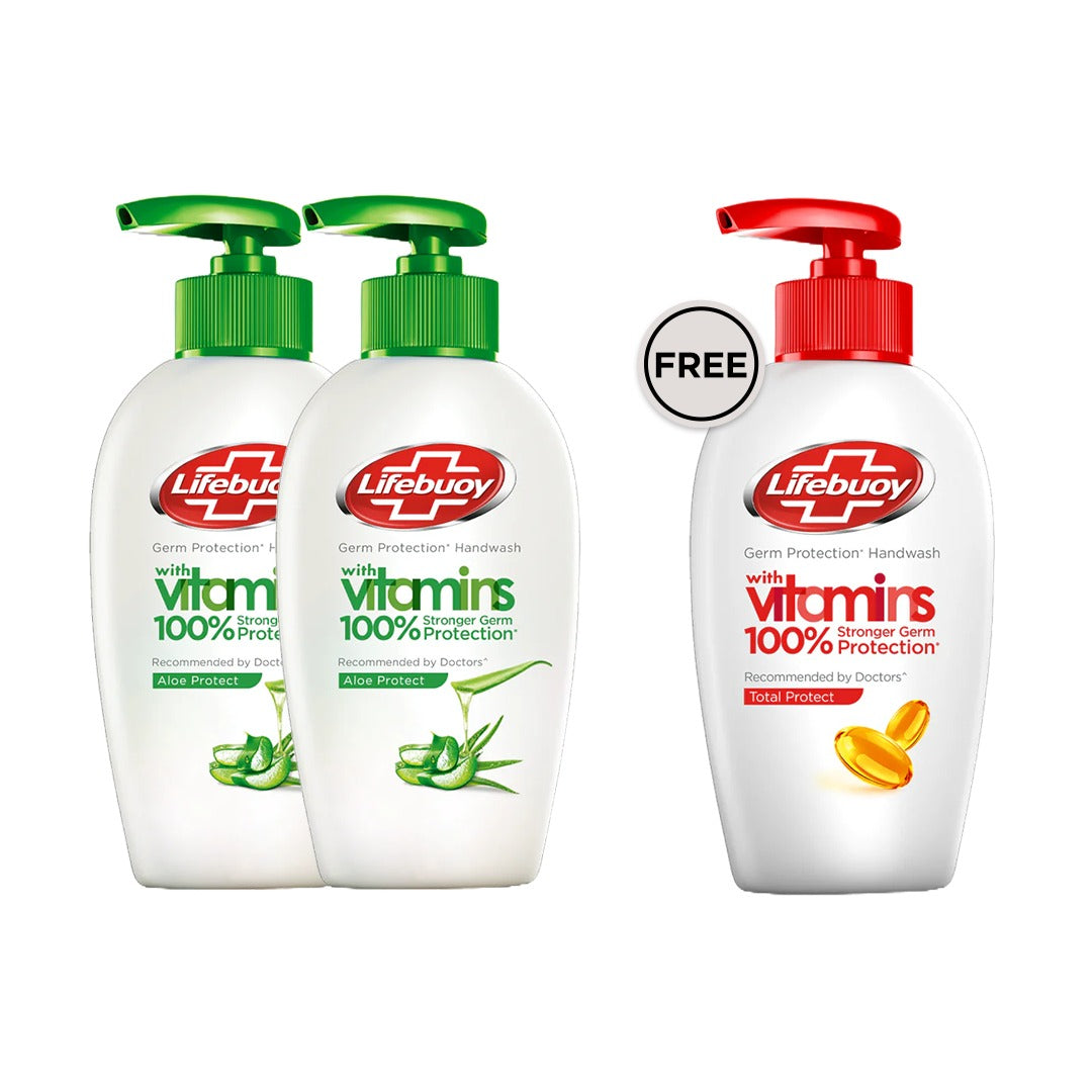 Lifebuoy - Hand Wash Bottle Aloe Vera - 200Ml