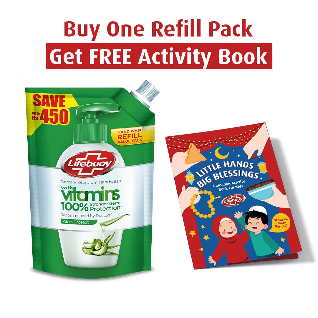 Lifebuoy - Hand Wash Pouch Aloe Vera - 900ml