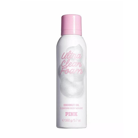 Victoria's Secret Pink Ultra Clean Foam Coconut Oil Cleansing Body Mouse 160G