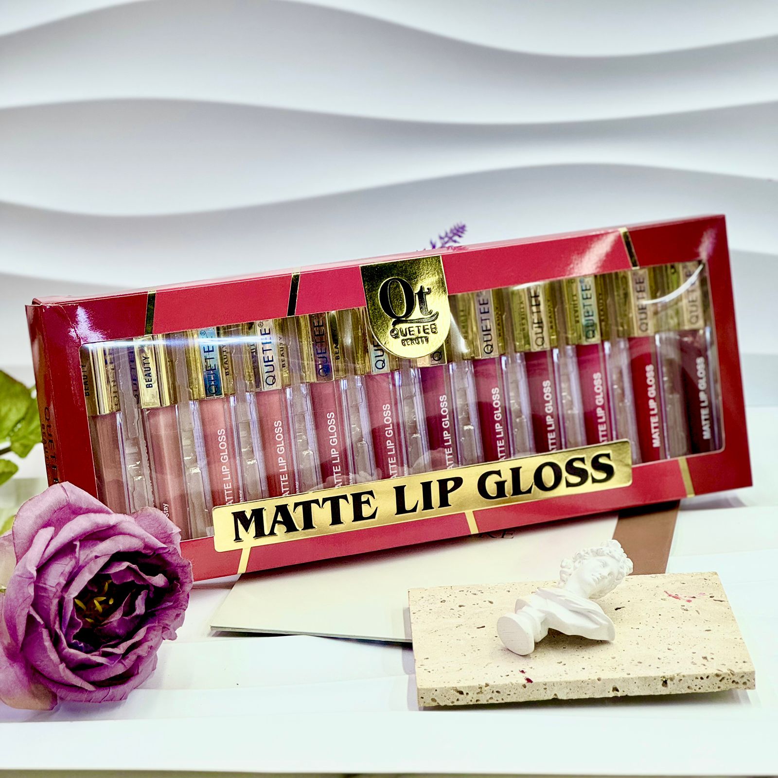 Quetee Beauty Quetee Lip Gloss 12 Color Pack