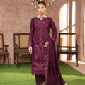 Queen By Dr Haris Unstitched 3 Piece Summer Collection-Que-004