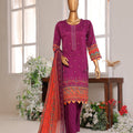 Pareesa By Dr Haris Unstitched 3 Piece Viscose Collection-Par-003