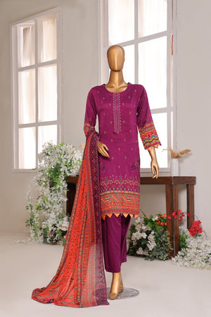 Pareesa By Dr Haris Unstitched 3 Piece Viscose Collection-Par-003