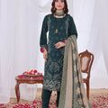 Alif By Dr Haris Unstitched 3 Piece Winter Collection-Alf-005
