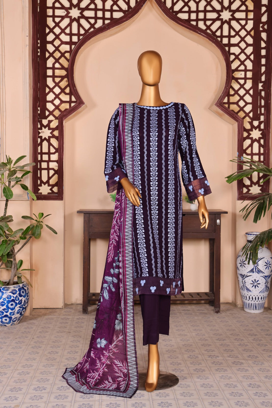 Saiyyan By Dr Haris Stitched 3 Piece Summer Collection-Sai-005
