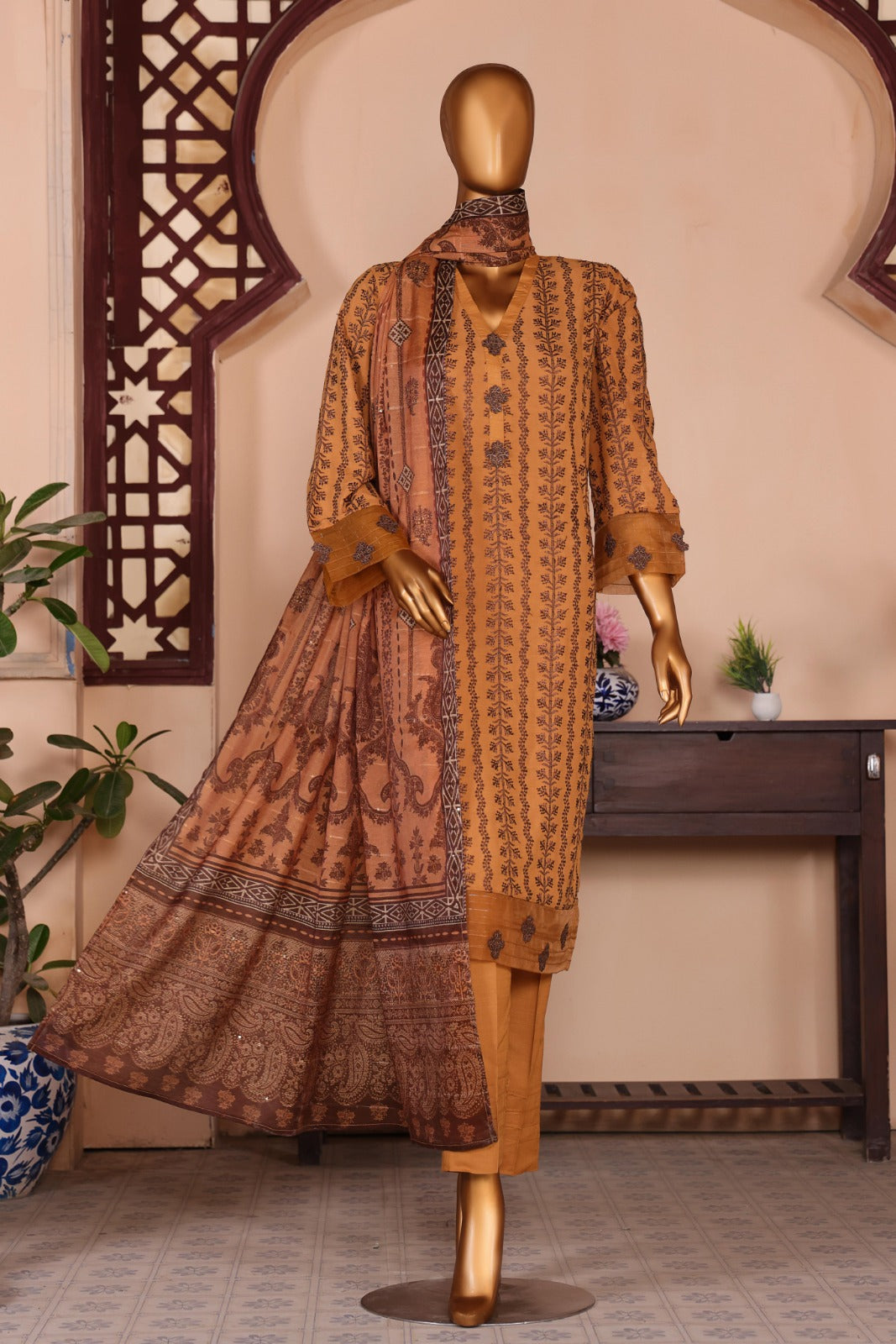 Saiyyan By Dr Haris Stitched 3 Piece Summer Collection-Sai-002