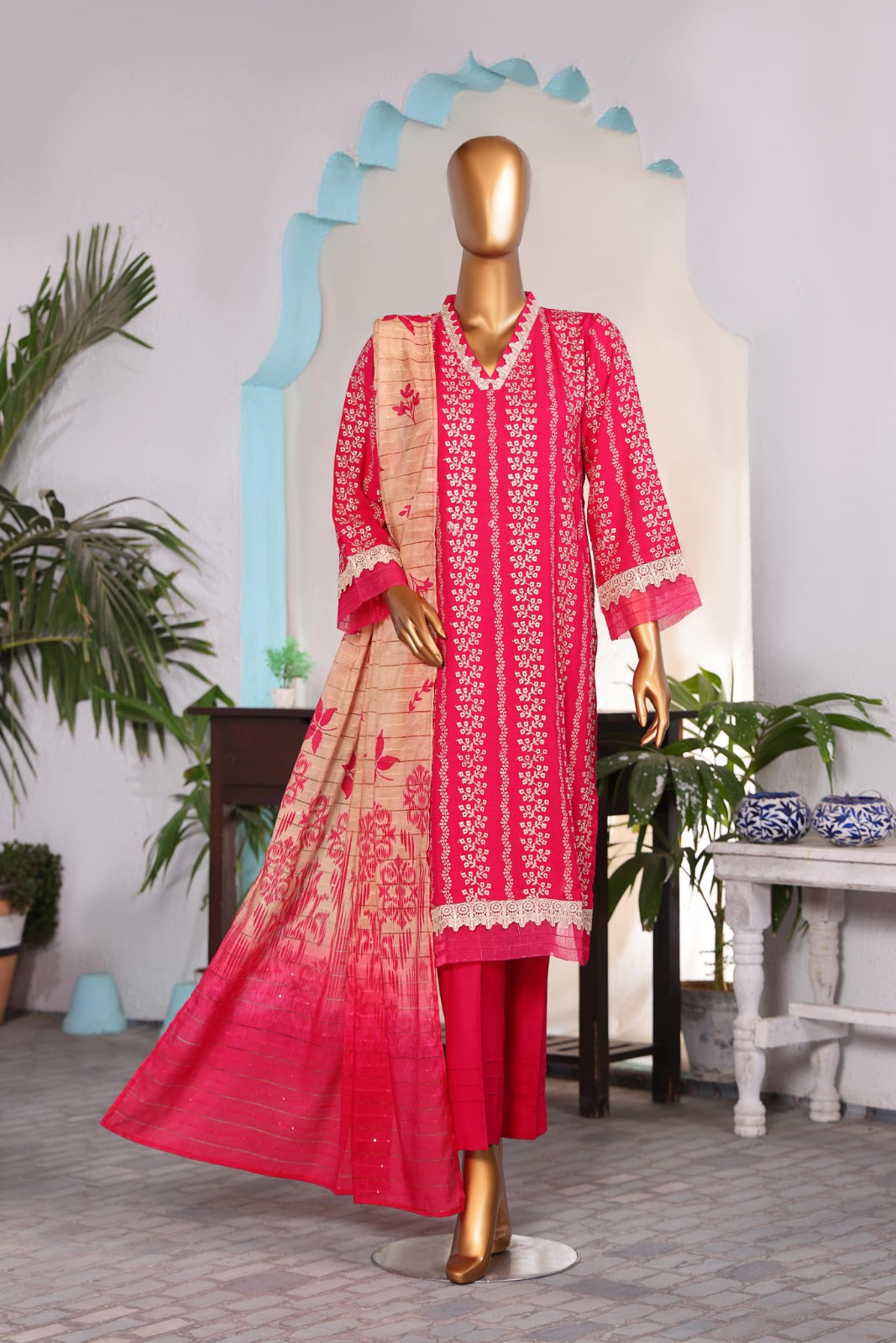 Saiyyan By Dr Haris Stitched 3 Piece Summer Collection-Sai-001