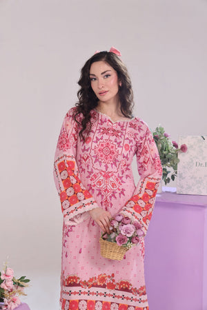 Working Women By Dr Haris Unstitched 2 Piece Vol-03 Collection-Wwd-019