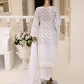 Monochrome By Dr Haris Unstitched 3 Piece Lawn Collection-Mon-003