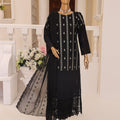 Monochrome By Dr Haris Unstitched 3 Piece Lawn Collection-Mon-002