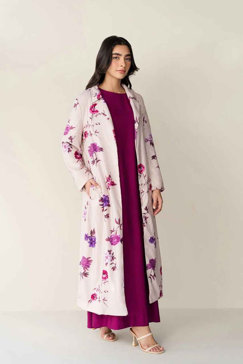 Brandlo PK Elegant Floral Printed Long gown maxi