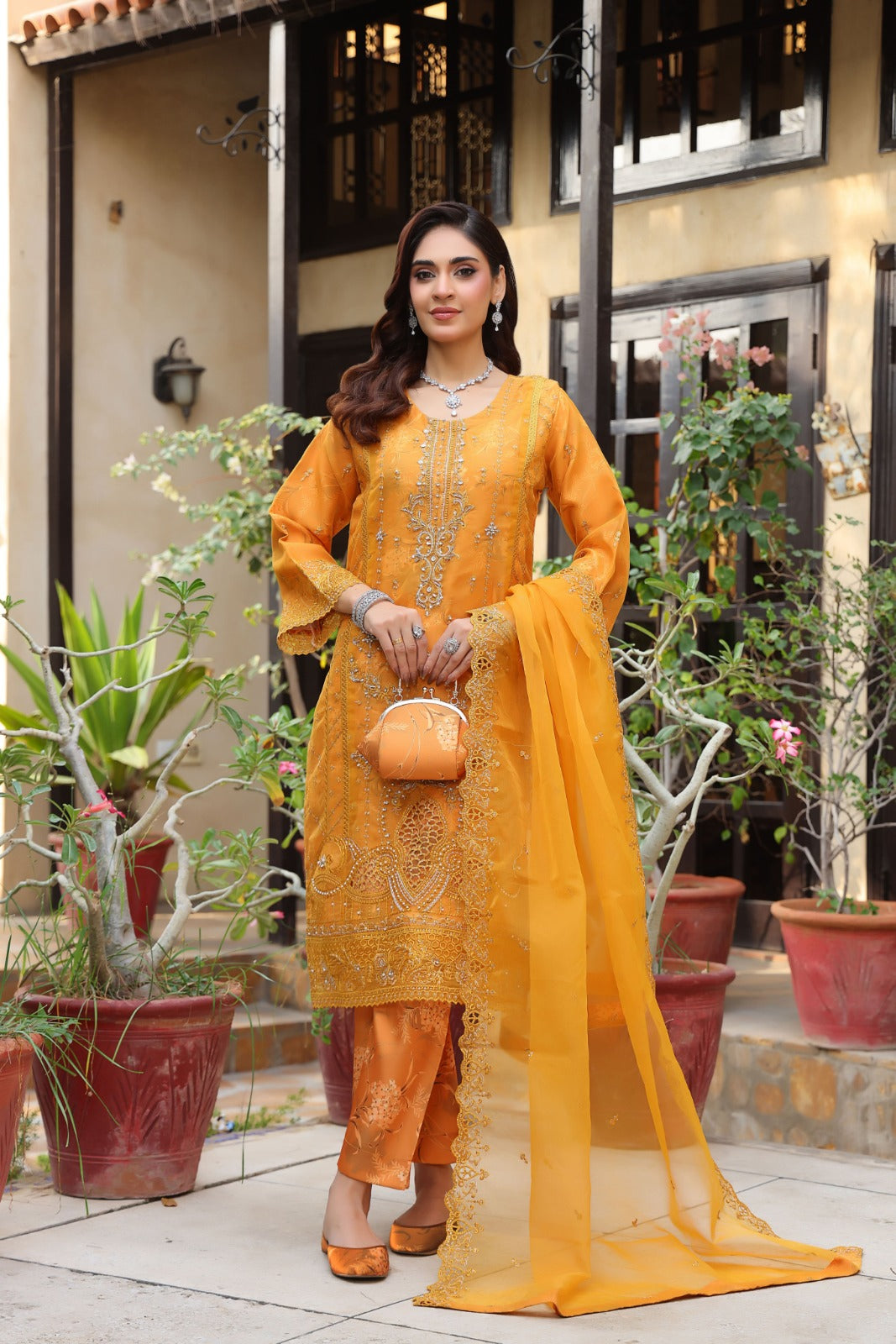 Esha Eshaal By Dr Haris Semi Stitched 3 Piece Collection-ESH-003