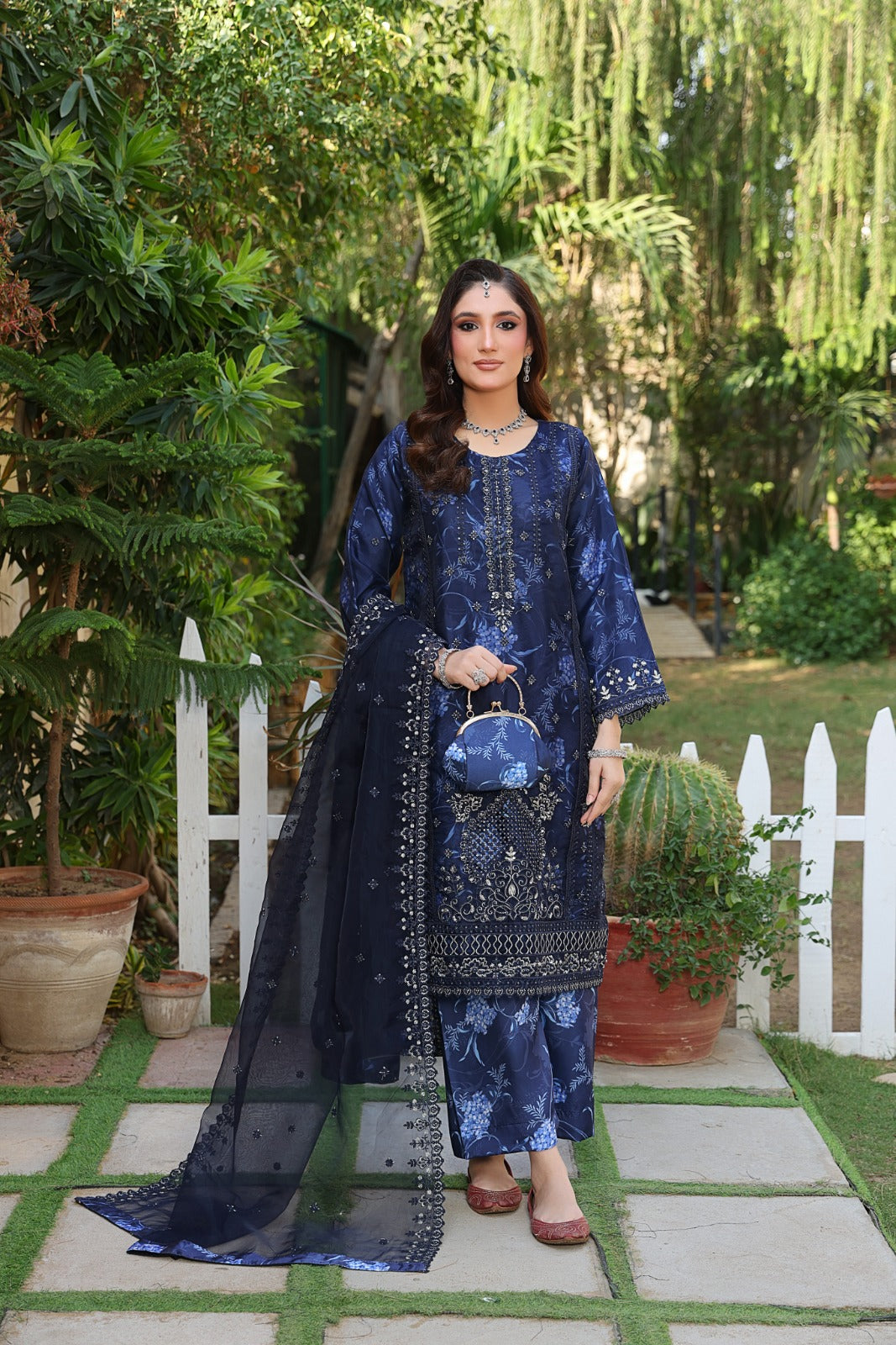 Esha Eshaal By Dr Haris Semi Stitched 3 Piece Collection-ESH-006