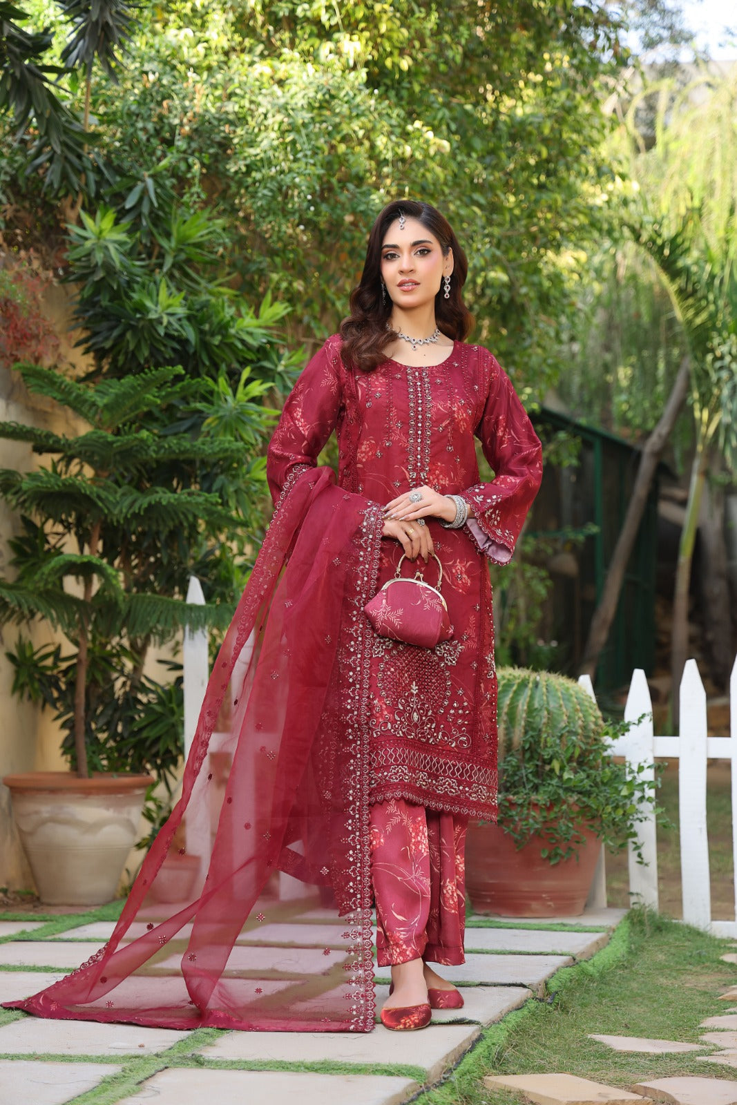 Esha Eshaal By Dr Haris Semi Stitched 3 Piece Collection-ESH-005