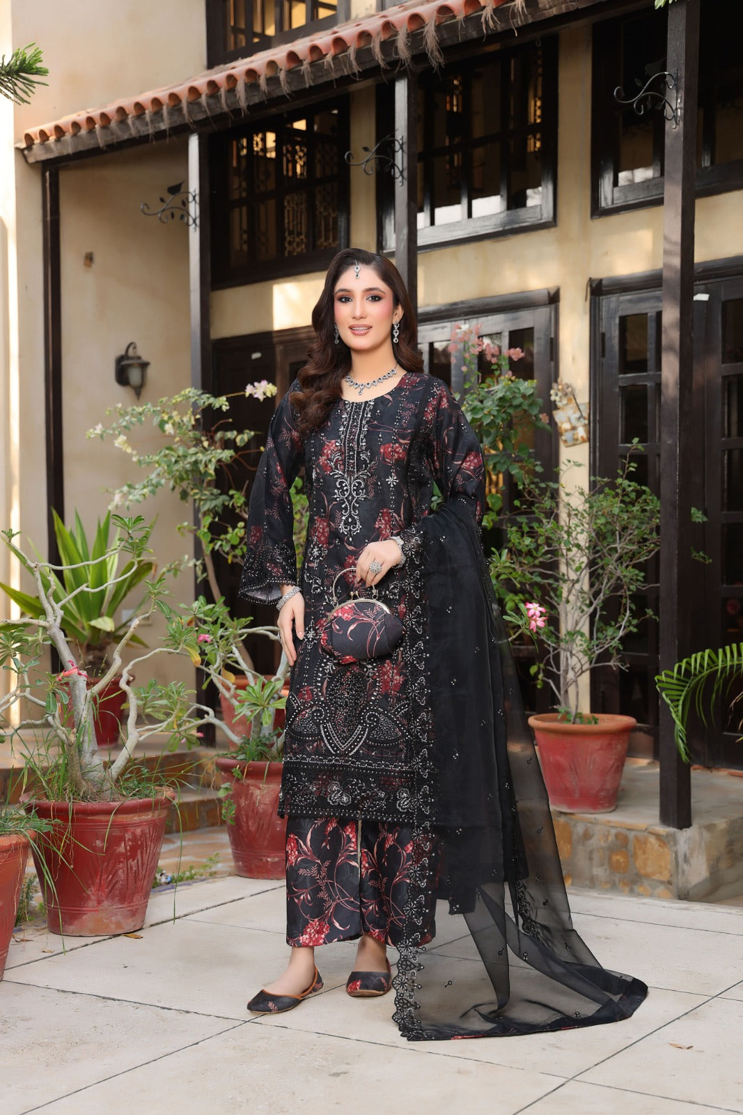 Esha Eshaal By Dr Haris Semi Stitched 3 Piece Collection-ESH-004