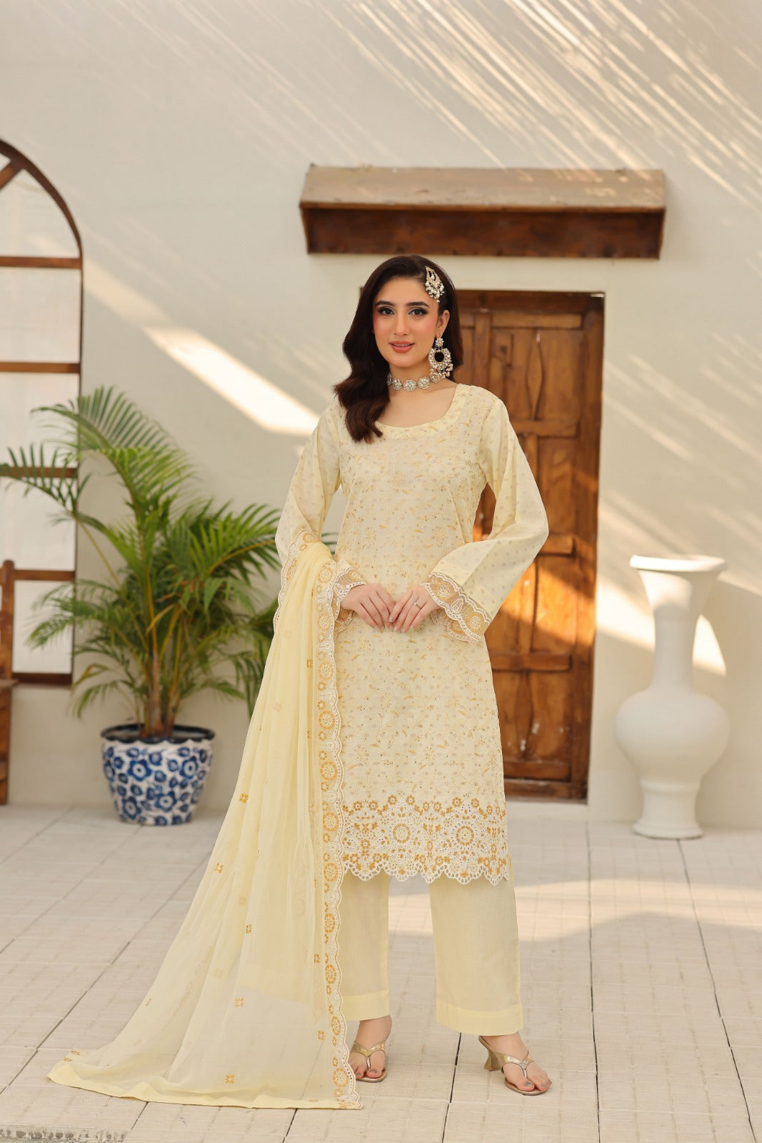 Ziva By Dr Haris Unstitched 3 Piece Lawn Suit-ZIV-005