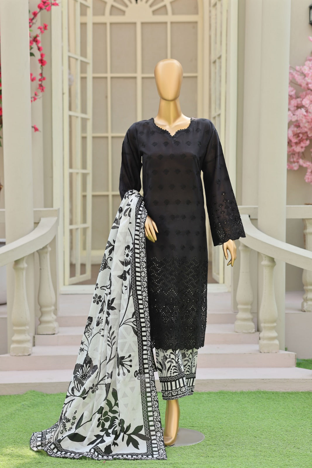 Esra By Dr Haris Unstitched 3 Piece Lawn Suit-ESR-006