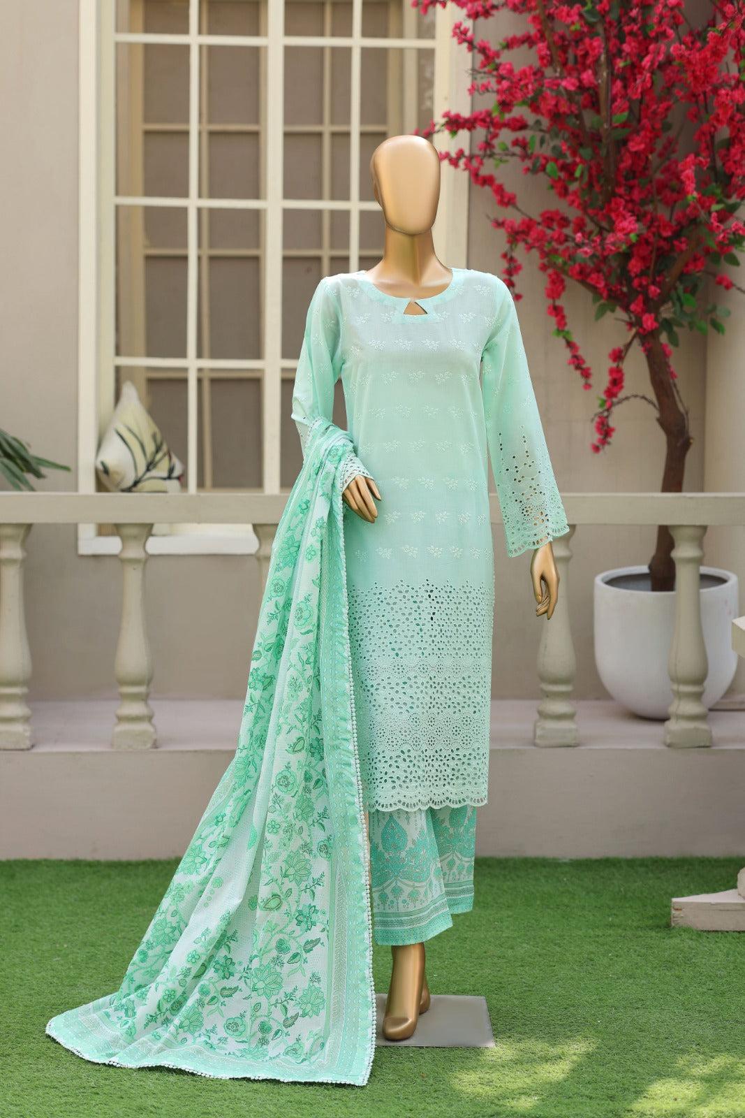 Esra By Dr Haris Unstitched 3 Piece Lawn Suit-ESR-008
