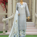 Esra By Dr Haris Unstitched 3 Piece Lawn Suit-ESR-009