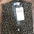 Linen Pajama Suit - Sleep Petal - Green