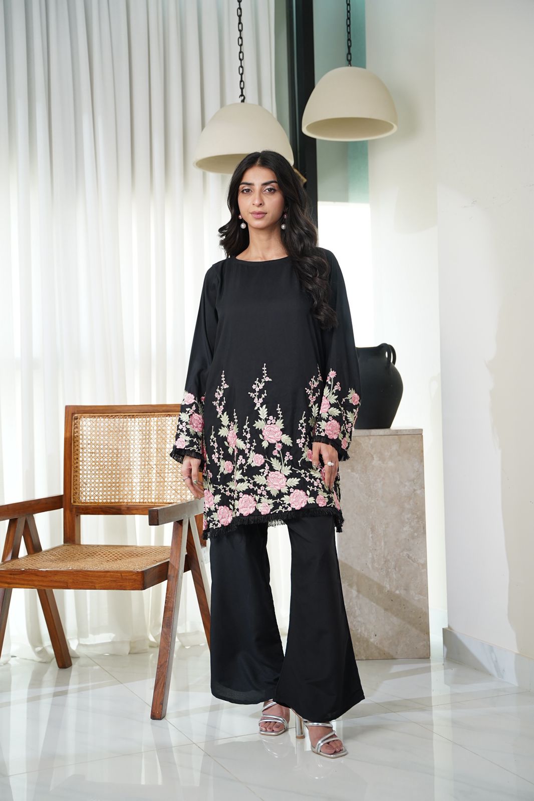 Dhaga Stitched 2 Piece Lawn Collection'2025-Drizzling Glimmer