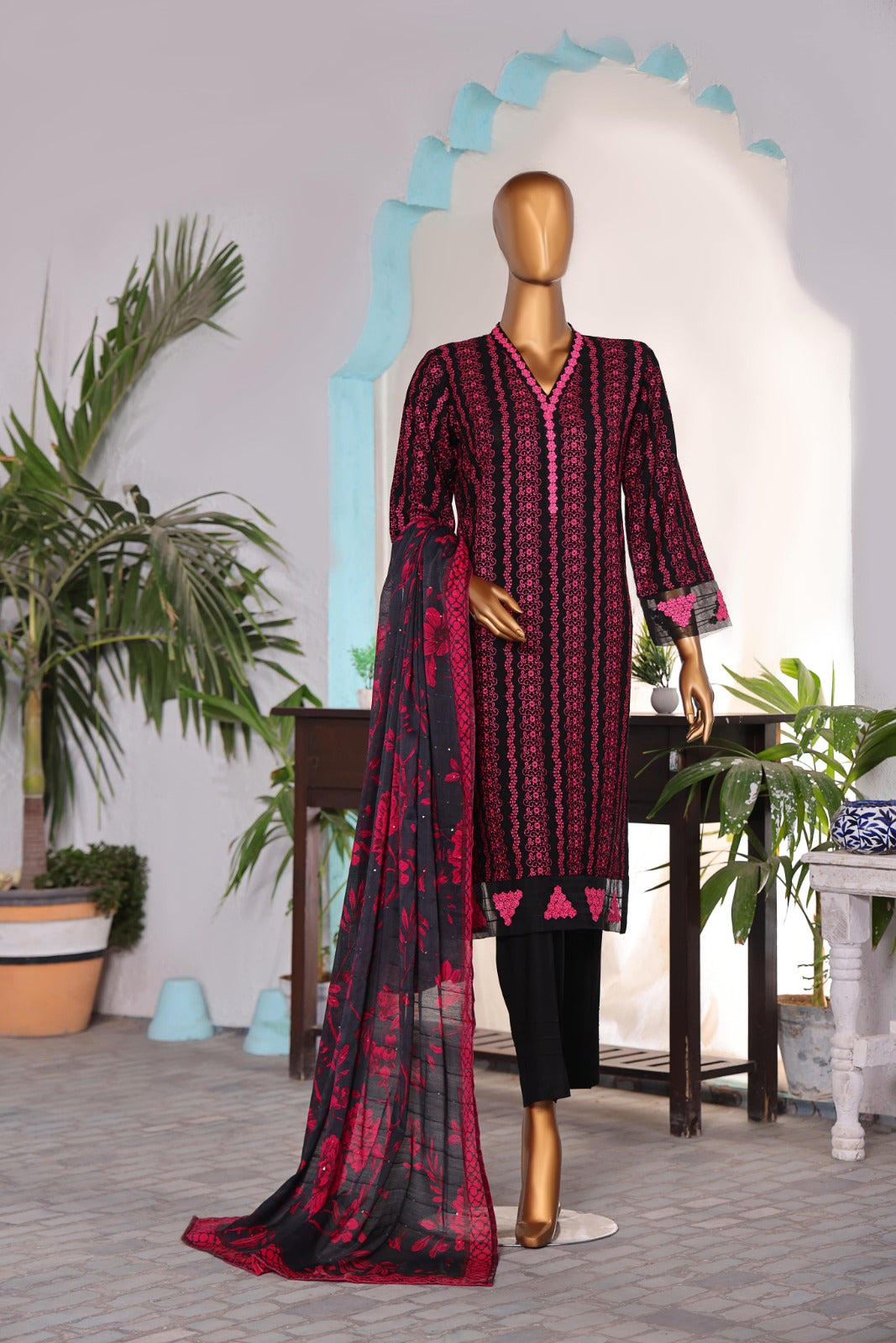 Mahiya By Dr Haris Stitched 3 Piece Summer Collection-Mai-002