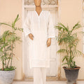 Suntex Stitched 2 Piece Beautiful Dyed Cotton Lawn Summer Suit-Basic-D062024T