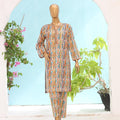 Suntex Stitched 2 Piece Printed Cotton Lawn Summer Suit-Basic-P122024A