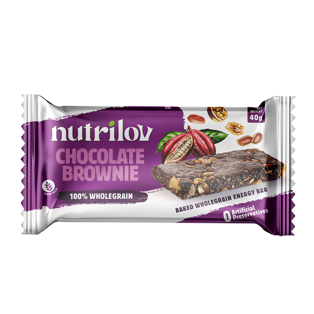 Nutrilov Chocolate Brownie Bar 45g